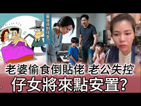 老婆偷食倒貼佬 老公失控 仔女將來點安置？ #情感 #廣東話 #情感故事 #分享 #婚姻 #諸事姐