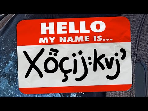 The impossible challenge of human NAMES