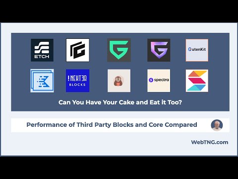 Performance of Third Party Blocks and Core Compared