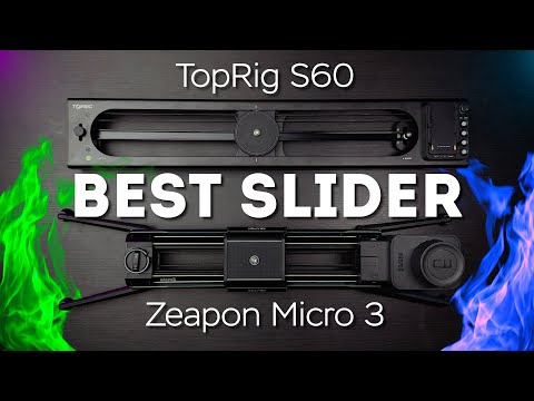 Zeapon Micro 3 vs TopRig S60 Slider Comparison