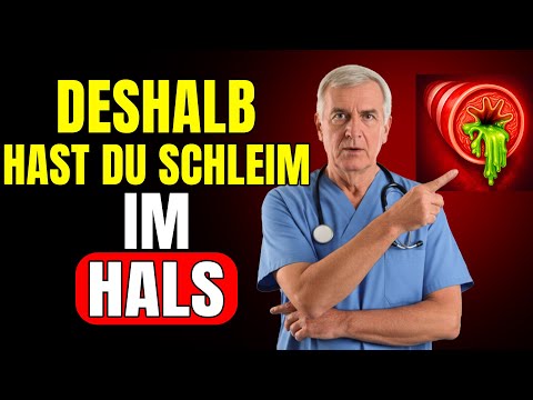 6 wahre Ursachen für anhaltenden Schleim (zäher Schleim im Hals) | senioren gesundheit