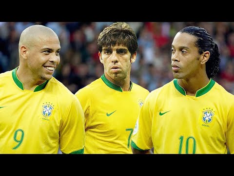 RONALDO, RONALDINHO E JUNINHO DERAM SHOW NA COPA DE 2006 E DESTRUÍRAM O JAPÃO