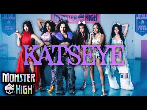 Monster High Fright Song ft. KATSEYE | Official Music Video | Monster High