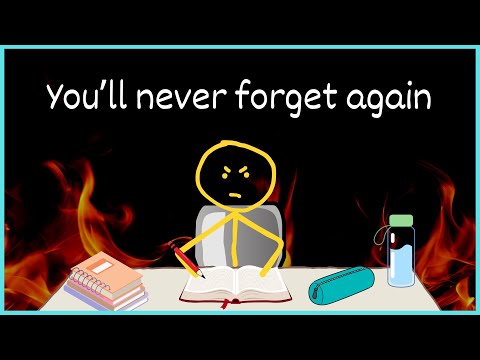 Seriously, if you forget everything you study, please watch this video.