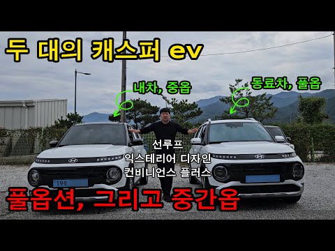 Casper Electric, Full and Mid-Range. What are the differences between the exterior options?