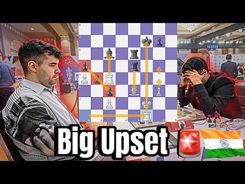 🚨 UPSET ALERT: Nepomniachtchi DESTROYED by 2573-Rated Indian Star! 🇮🇳🔥