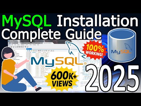 How to install MySQL on Windows 10/11 [ 2024 Update ] MySQL Server & MySQL Workbench Complete guide