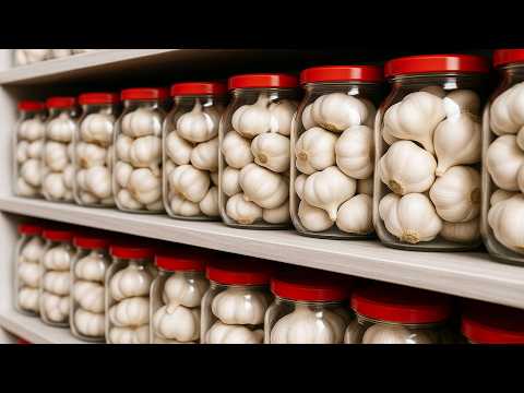The Best Way To Store Fresh Garlic For 1 Year Without Spoilage My Grandma Taught Me|Clever Tricks