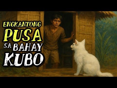 ENGKANTONG PUSA NAKITULOY SA BAHAY KUBO NG MAGSASAKA | True Story