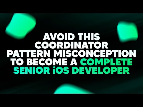 Avoid this Coordinator pattern misconception to become a complete senior iOS developer | ED Clips