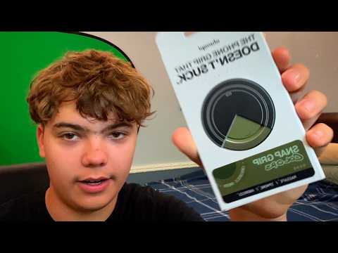 MCON Fan Tries OhSnap 4 Luxe Grip