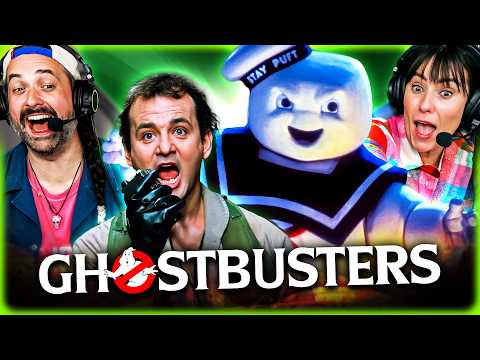 GHOSTBUSTERS (1984) IS AN ABSOLUTE BLAST!! MOVIE REACTION!! Bill Murray | Dan Aykroyd