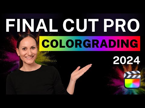 Final Cut Pro Color Grading Tutorial 2024 – Farbkorrektur in Final Cut Pro (Deutsch)