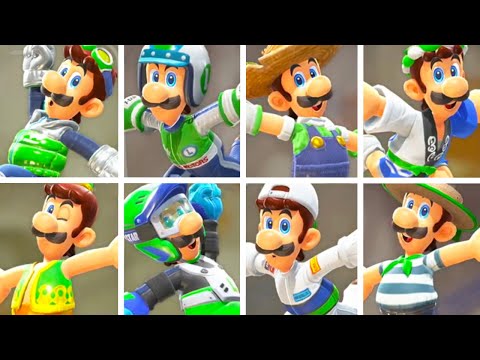 How to Unlock All Luigi Costumes - Mario Kart World
