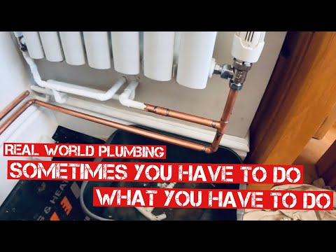 HOW TO FIT A RADIATOR in your HOME | REAL WORLD PLUMBING
