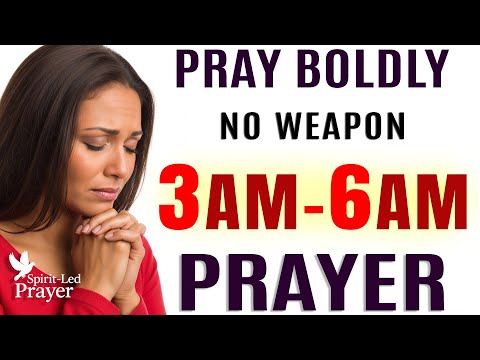 If You Wake Between 3–6 AM, Pray This Warfare & Breakthrough Prayer Blessings