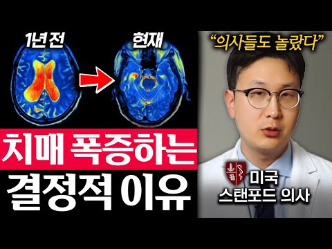 "뇌가 꽉 막힙니다." 치매가 싫다면 제발 '이 음식' 먹지 마세요. (임영빈 원장 4부)