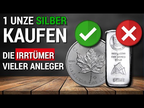 Buying 1 ounce of silver: The misconceptions of many investors... [SILVER]