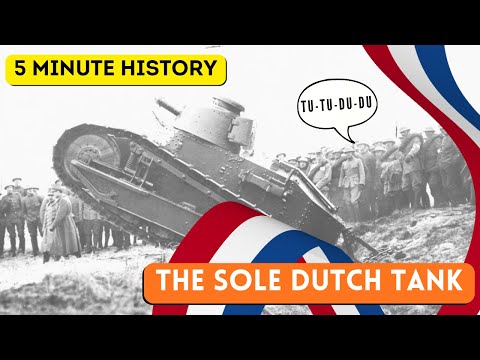 The ONLY Dutch Tank of WW2 in Europe - 5 Minute History