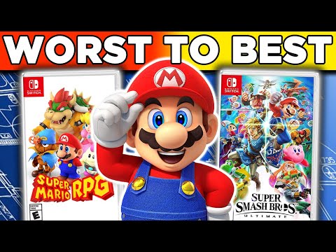 Ranking EVERY Nintendo Switch Box Art!