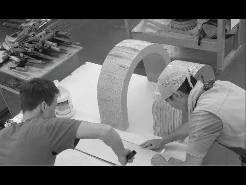 Peter Lutz and Yuri Kobayashi Glue Up