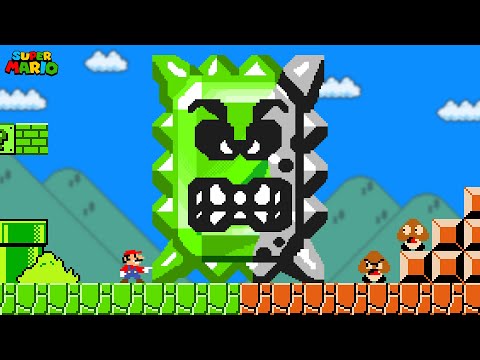 When Everything Mario Touches Turns To Color GREEN!