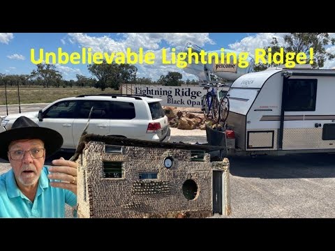 Lightning Ridge! We were not expecting this. So much more than Black Opals