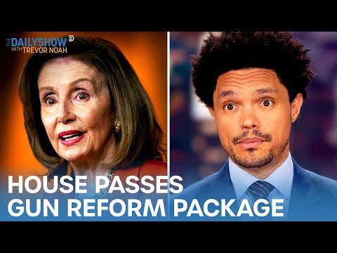 Republicans Make Bizarre Anti-Gun Control Arguments as House Passes Gun Reform Bill | The Daily Show