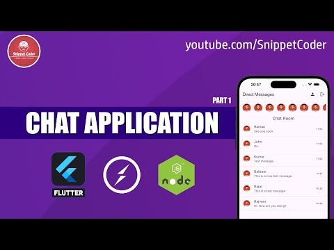 Chat App with Flutter, NodeJs, Socket.io - Clean Architecture 2025 - EP 01