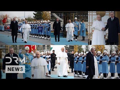 FULL CEREMONY: Pope Leo Receives Grand Welcome, Meets President Erdoğan in Ankara | AC1G