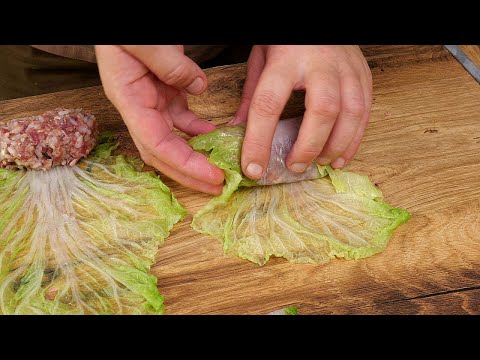 Chinese Cabbage Stuffed Cabbage Rolls. Tender, juicy, and easy to make! A recipe that's even more...