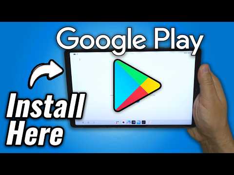 Install Google Play on The Lenovo Legion Y700 (or any android device)