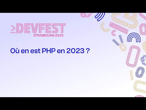 Où en est PHP en 2023 ? - Karim Pinchon