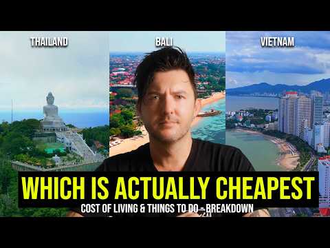 Vietnam vs Thailand vs Bali 2025 | Cost of Living, Visas & Best Places to Live in Asia