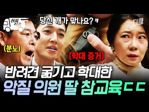 [#프로보노] 반려견 학대하는 견주는 용서 못 함🔥 의원 딸 봐주지 않는 판사&변호사의 참교육 | #산지직송