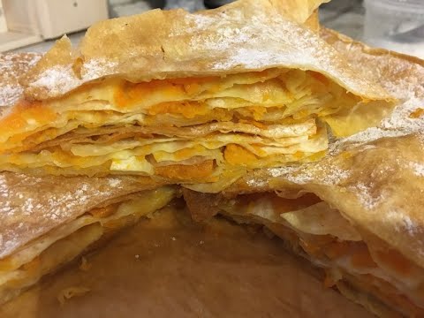 БЕРУ ЛАВАШ И ТЫКВУ! ПИРОГ С ТЫКВОЙ. ВЫ ПОЛЮБИТЕ ТЫКВУ! Никакой Возни с Тестом!