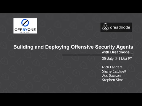 Building and Deploying Offensive Security Agents with Dreadnode
