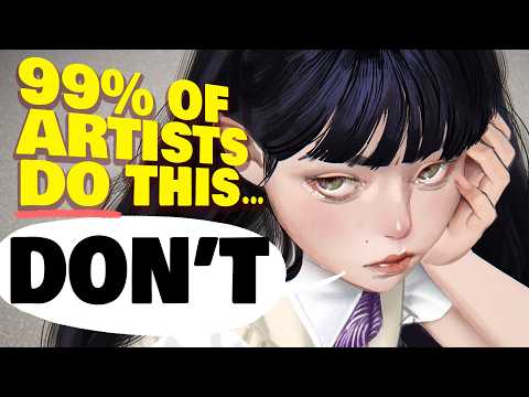 DRAWING PRACTICE THAT MAKES YOU WORSE ☠️