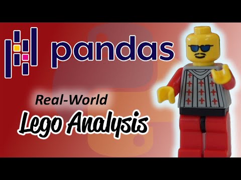 Solving real-world data analysis problems with Python Pandas! (Lego dataset analysis)