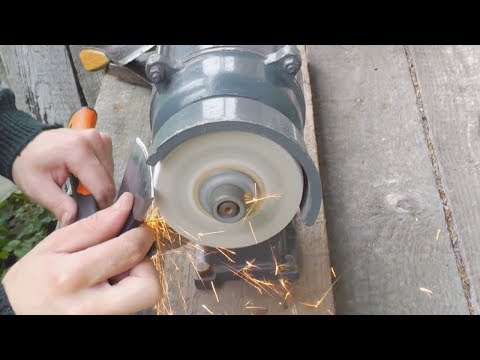 Топор Black+Decker. Как я точу топоры. Заточка топора