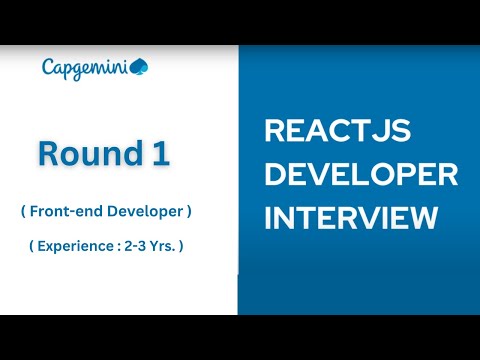 Capgemini React JS Interview 2025 | My Experience, Insights and Mistakes to Avoid | Detail Interview
