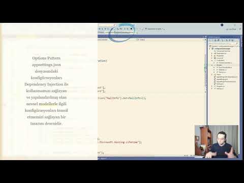 46) Asp.NET Core 5.0 - Configuring Configurations with Dependency Injection Using Options Pattern