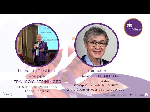 [Introduction] Conférence Espoir Pancréas du 16 novembre 2022