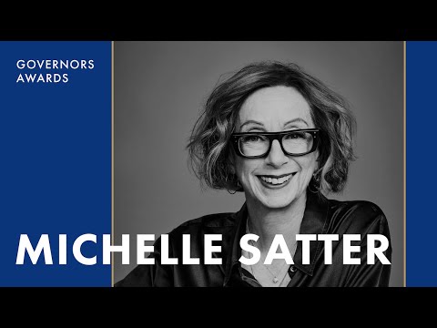 Michelle Satter Receives the Jean Hersholt Humanitarian Award | 14th Governors Awards (2024)