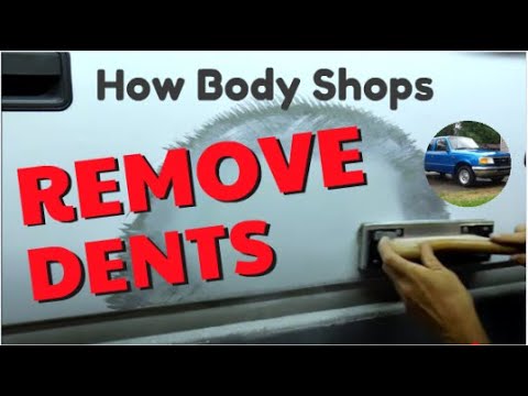 How Body Shops Remove Dents - Detailed Explanation from Start to Finish