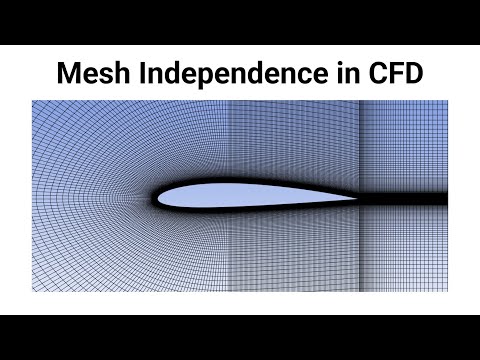 Mesh Independence in CFD: NACA2412 Example (Ansys Student)