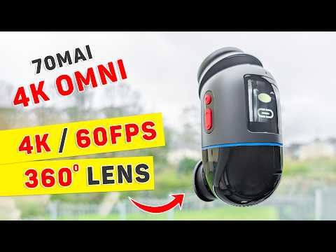 Testing The 70mai 4k Omni | 4k @ 60FPS | 360° Dash Cam Review
