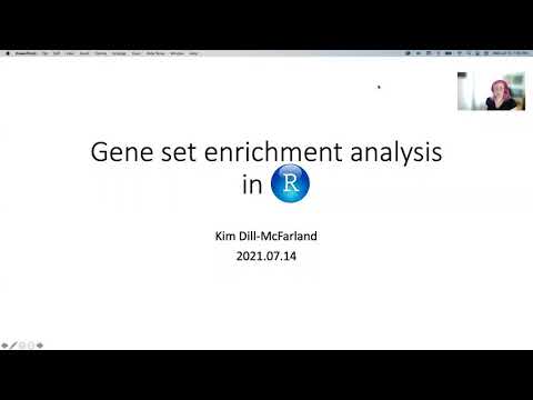 Gene set enrichment analysis in R
