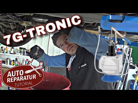 Mercedes 7G-Tronic change automatic transmission fluid (Tutorial)