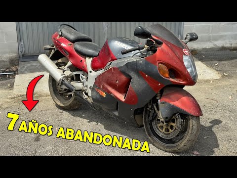 I RESTORED A HAYABUSA THAT HAD BEEN ABANDONED FOR 7 YEARS | Suzuki GSX1300R Hayabusa